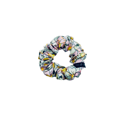 REAGAN MINI| EMI AND CO |mini floral pink and green scrunchie