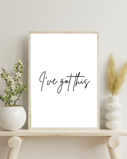 I've got this - prints 14.5 x 20.5 cm