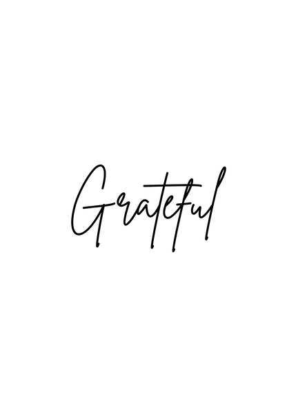 Grateful - prints 14.5 x 20.5 cm