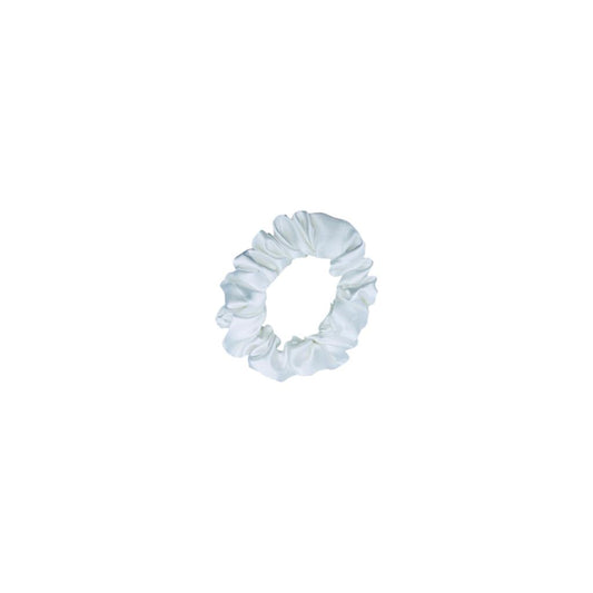 EMI & CO | DESTINY MINI | white mini satin scrunchie