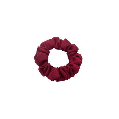 PERSISTENT | EMI & CO | mini maroon scrunchie 