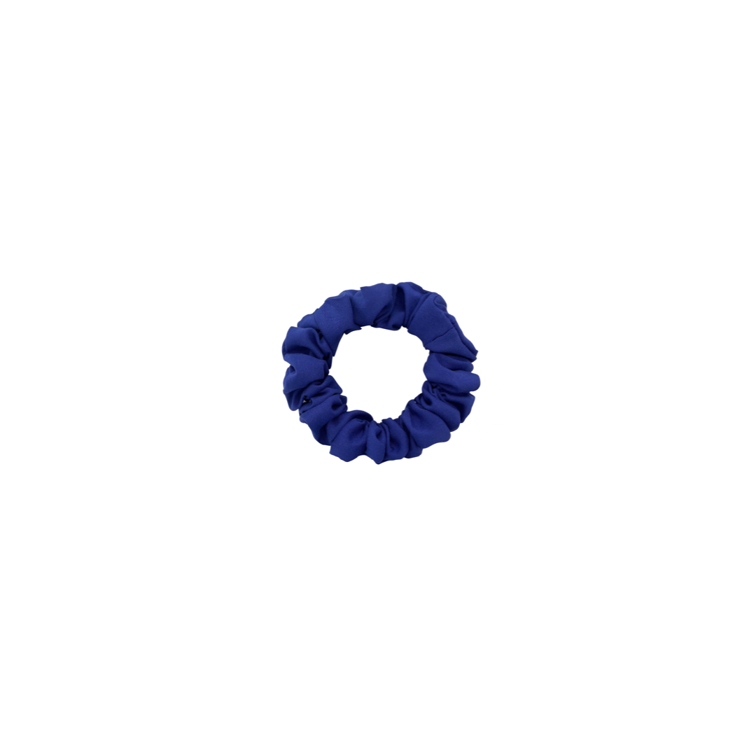 COURAGEOUS | EMI & CO | mini royal blue scrunchie