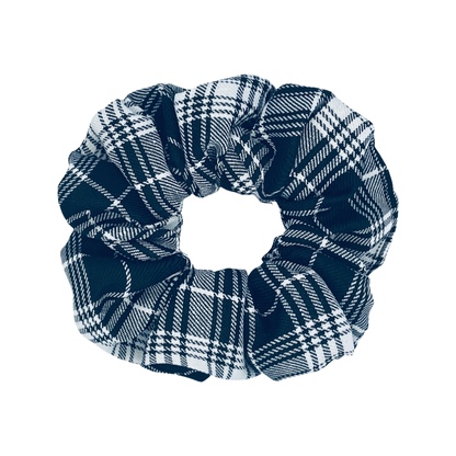 HONORABLE | EMI & CO | black and white check oversized scrunchie 