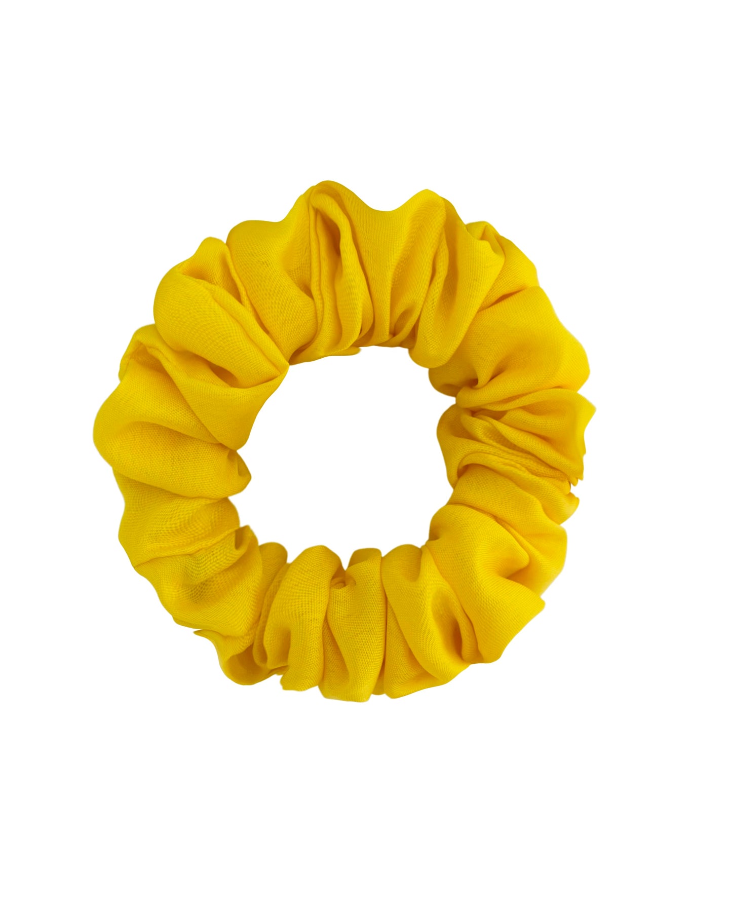 HAPPY | EMI & CO | SCHOOL COLLECTION | MINI YELLOW SCHRUNCHIE 