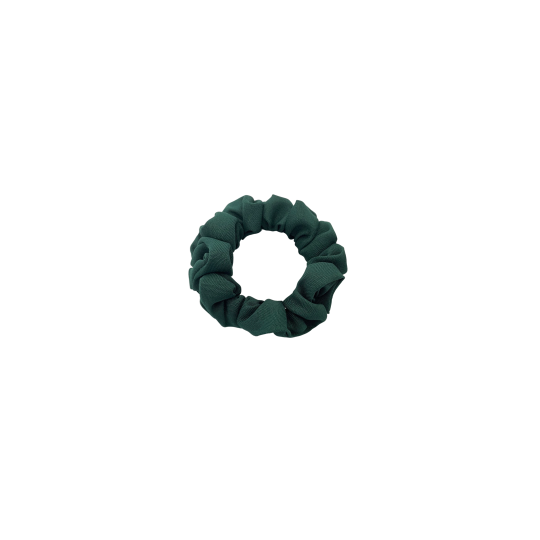 FAITHFULNESS | EMI & CO | bottle green mini scrunchie