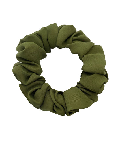 LOYAL | EMI & CO | mini olive green scrunchie 