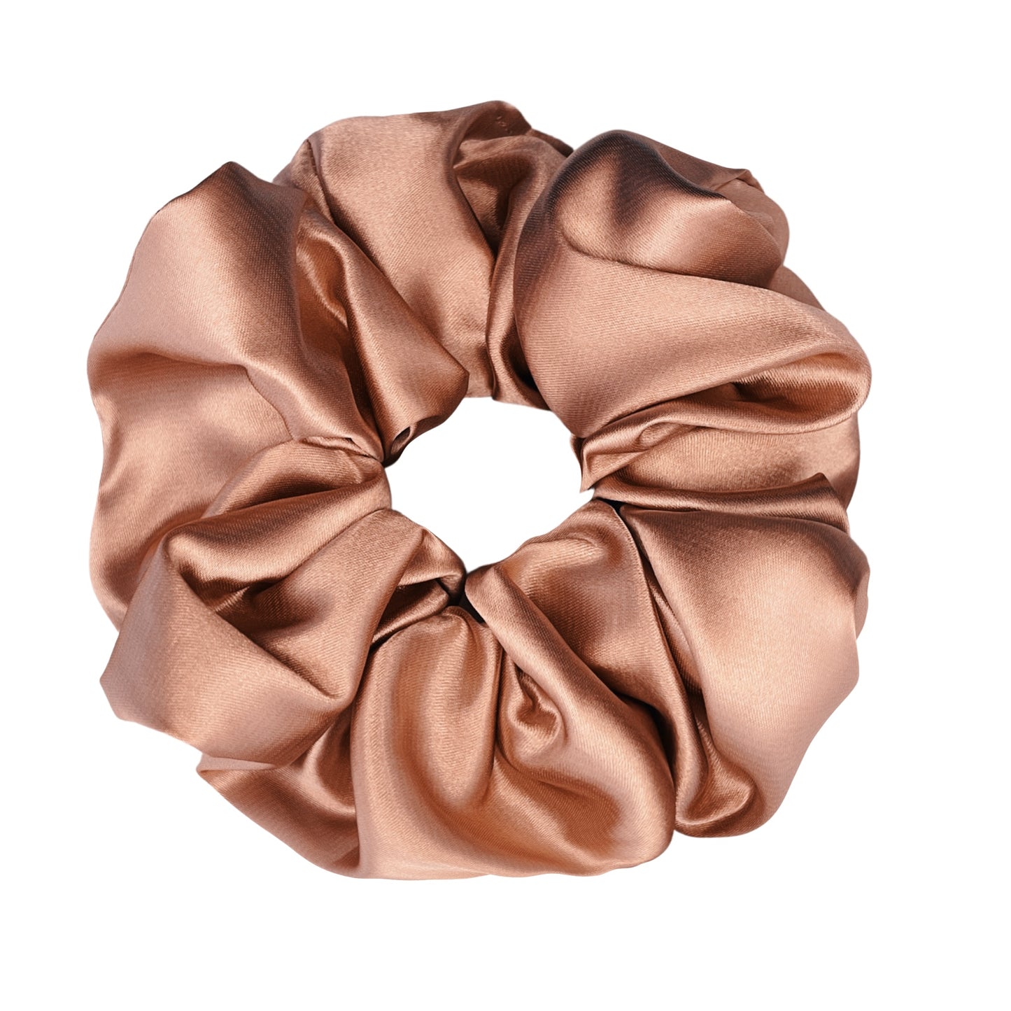 MAYA | EMI & CO |pink satin oversize scrunchie