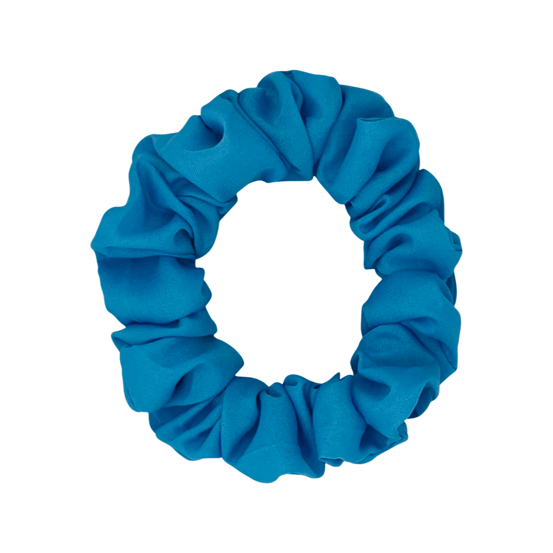 DISCIPLINED | EMI & CO | A mini sky blue scrunchie