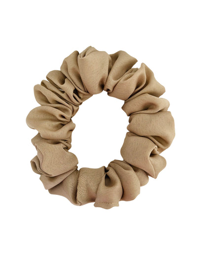 HOPEFUL | EMI & CO | SCHOOL COLLECTION | MINI BEIGE SCRUNCHIE 