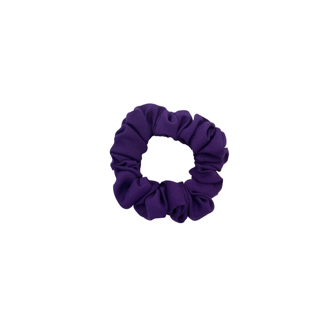 PEACE | EMI & CO | mini vibrant purple scrunchie