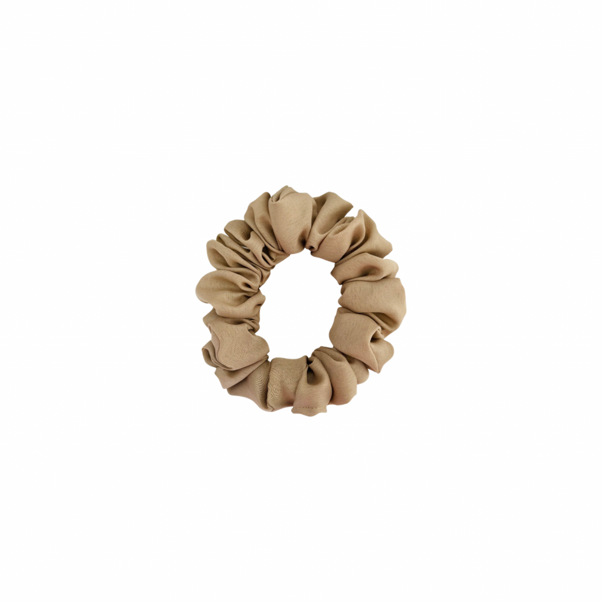 HOPEFUL| EMI AND CO | mini beige scrunchie 