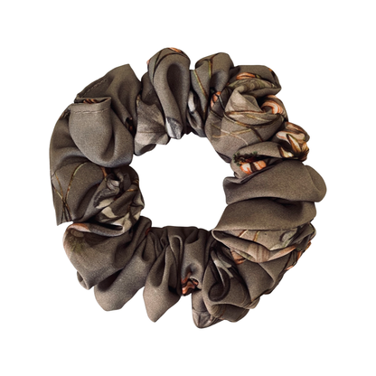 ZOE MINI | EMI & CO | mini floral brown scrunchie