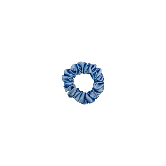 EMI & CO | JESSICA MINI | mini blue satin scrunchie